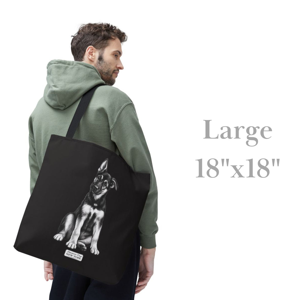 German Shepherd, Durable Tote Bag