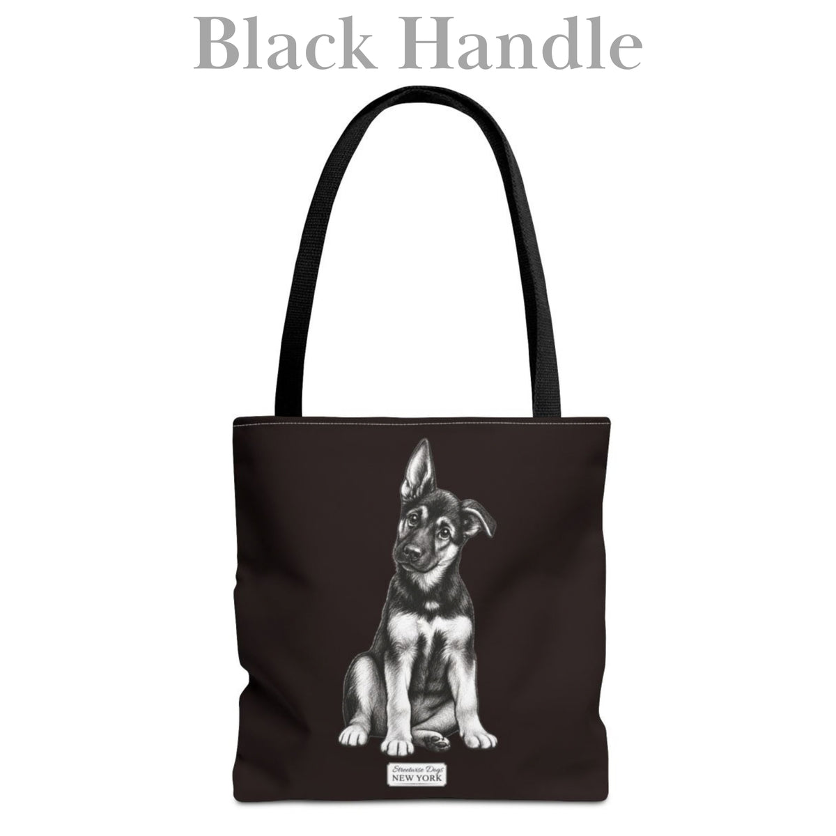 German Shepherd, Durable Tote Bag