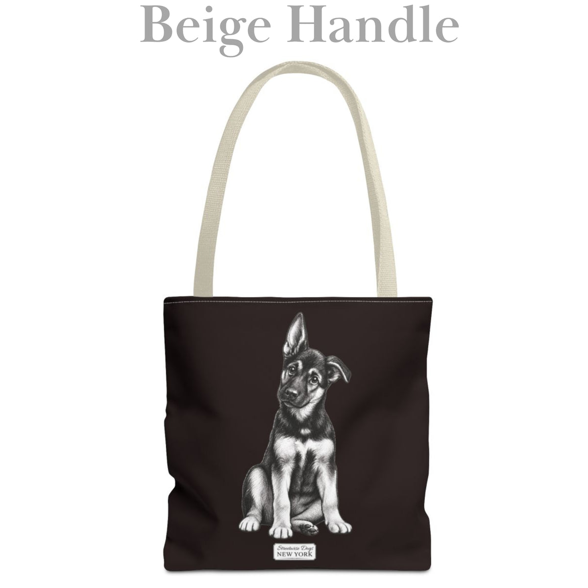 German Shepherd, Durable Tote Bag