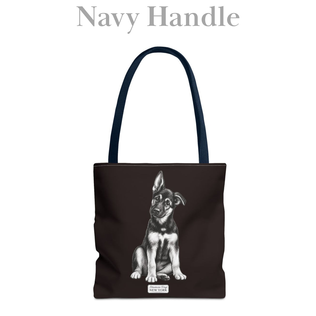 German Shepherd, Durable Tote Bag