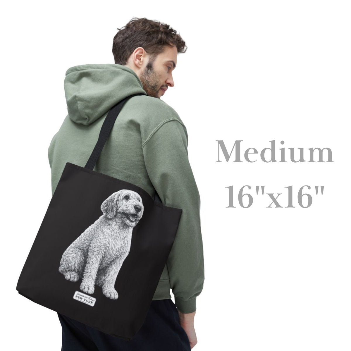 Spinone Italiano, Durable Tote Bag