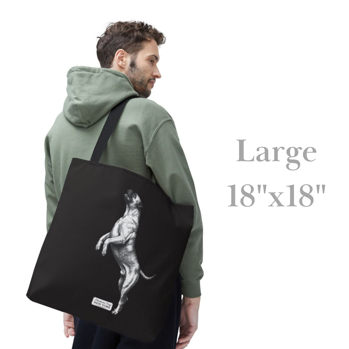 Mastiff, Durable Tote Bag