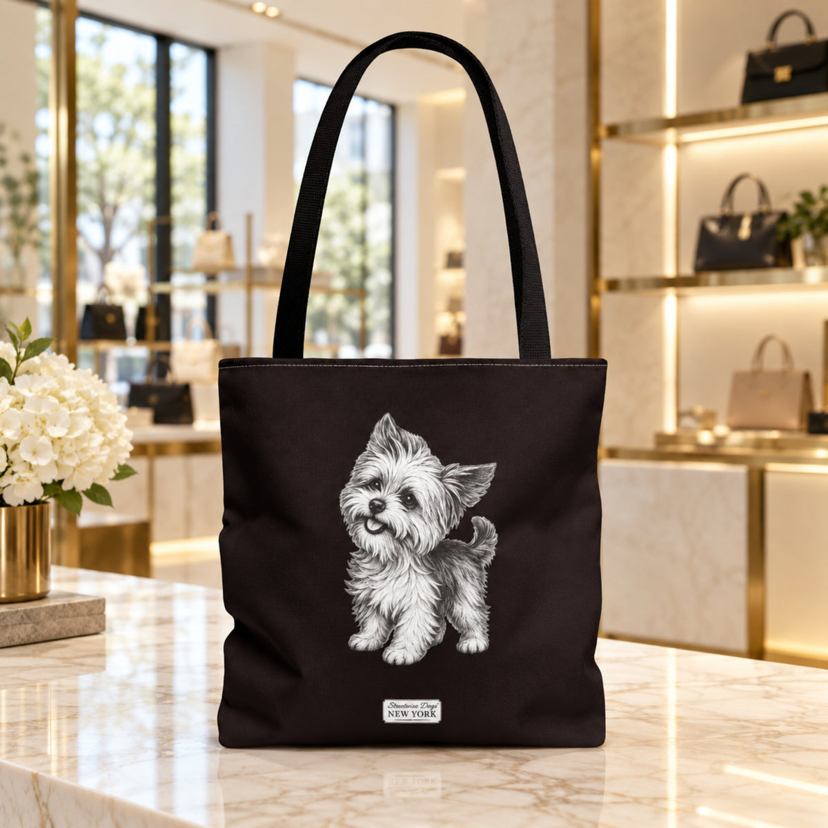 Yorkshire Terrier, Durable Tote Bag