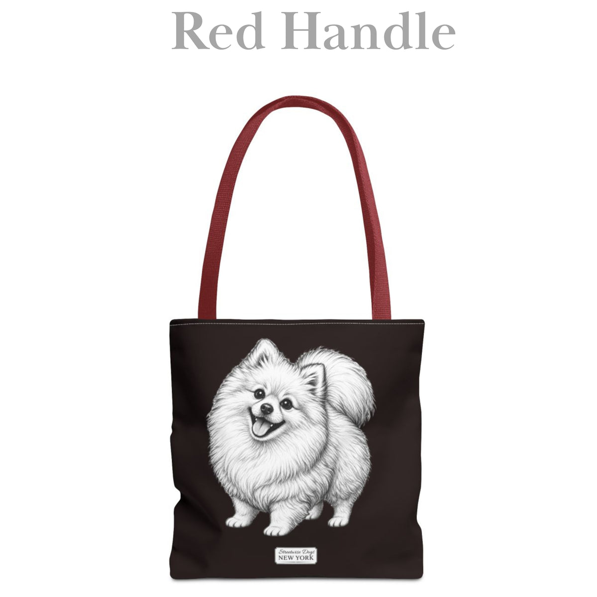 Pomeranian, Durable Tote Bag