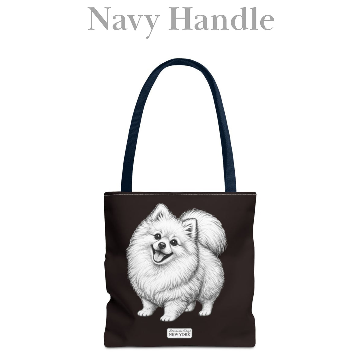Pomeranian, Durable Tote Bag