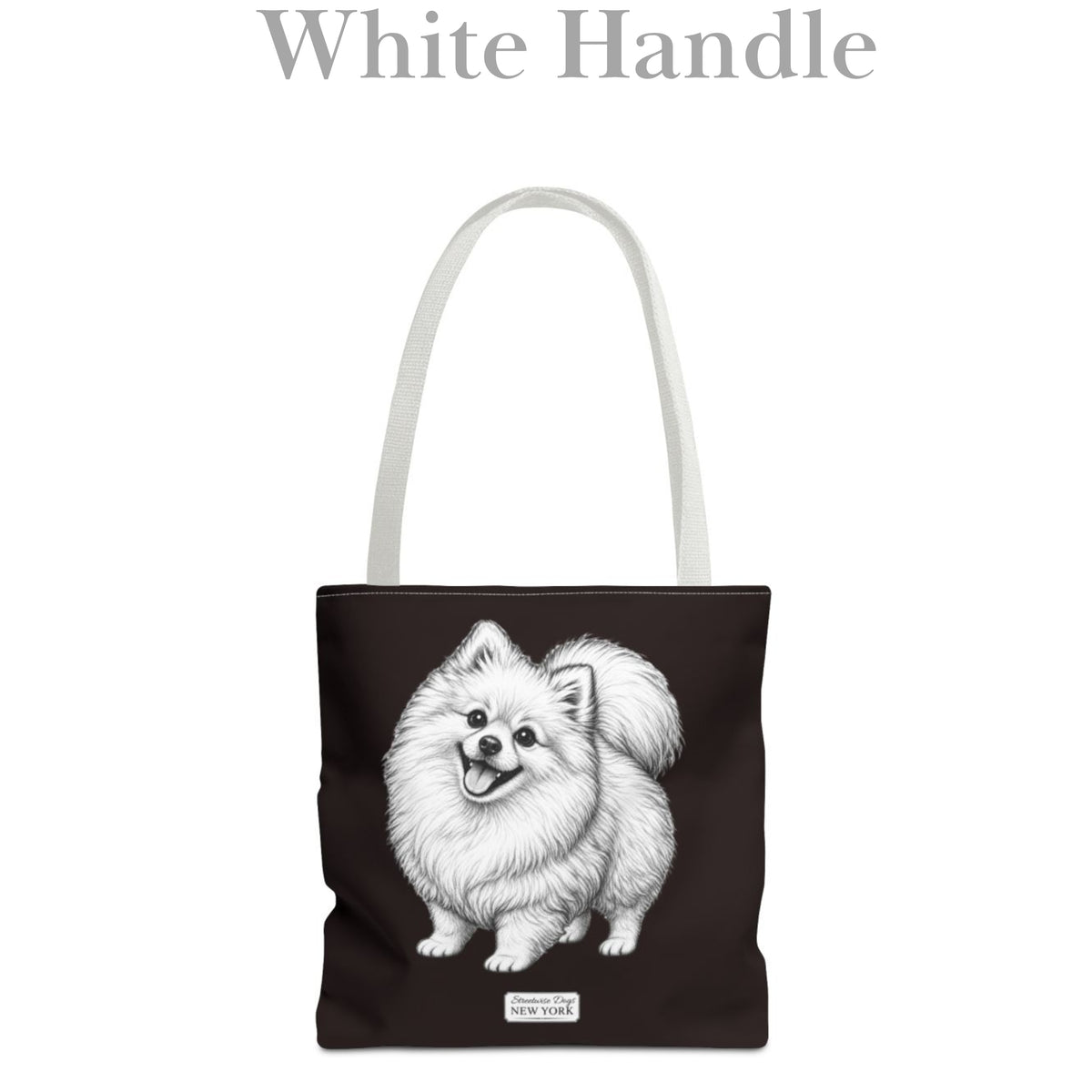 Pomeranian, Durable Tote Bag