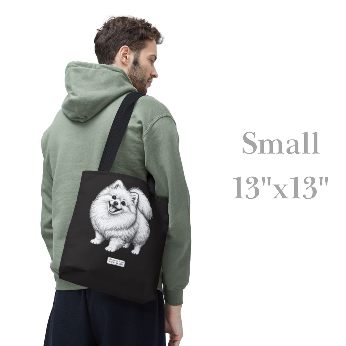 Pomeranian, Durable Tote Bag
