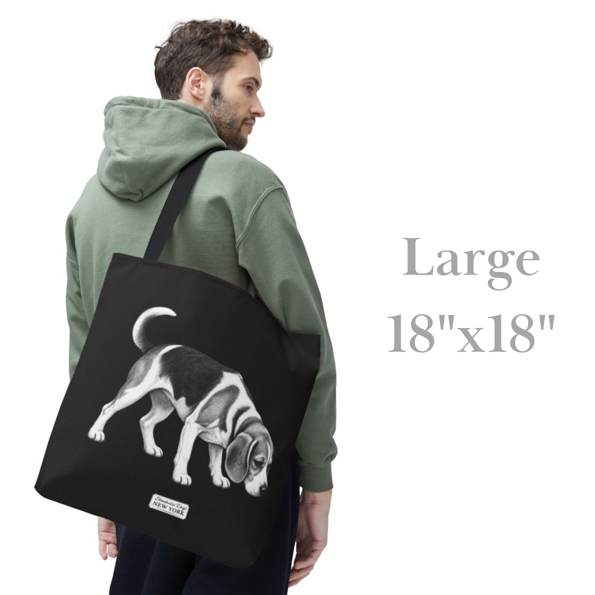 Beagle, Durable Tote Bag