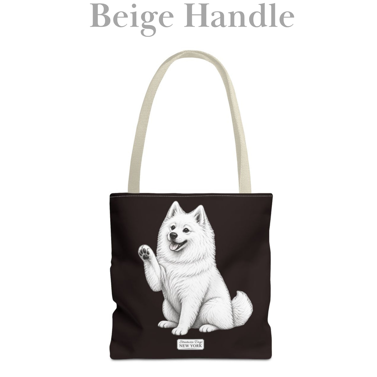 American Eskimo Dog, Durable Tote Bag