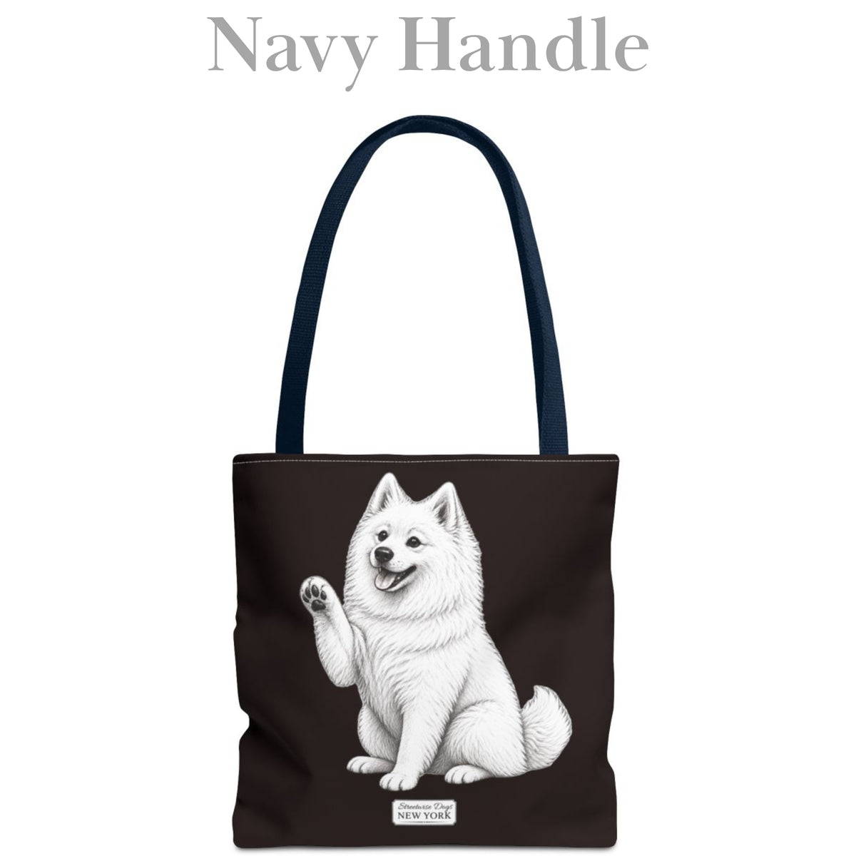 American Eskimo Dog, Durable Tote Bag