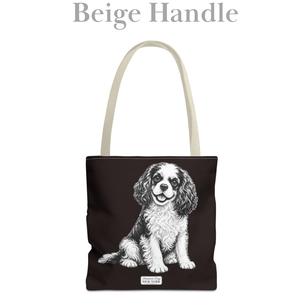 Cavalier King Charles Spaniel, Durable Tote Bag