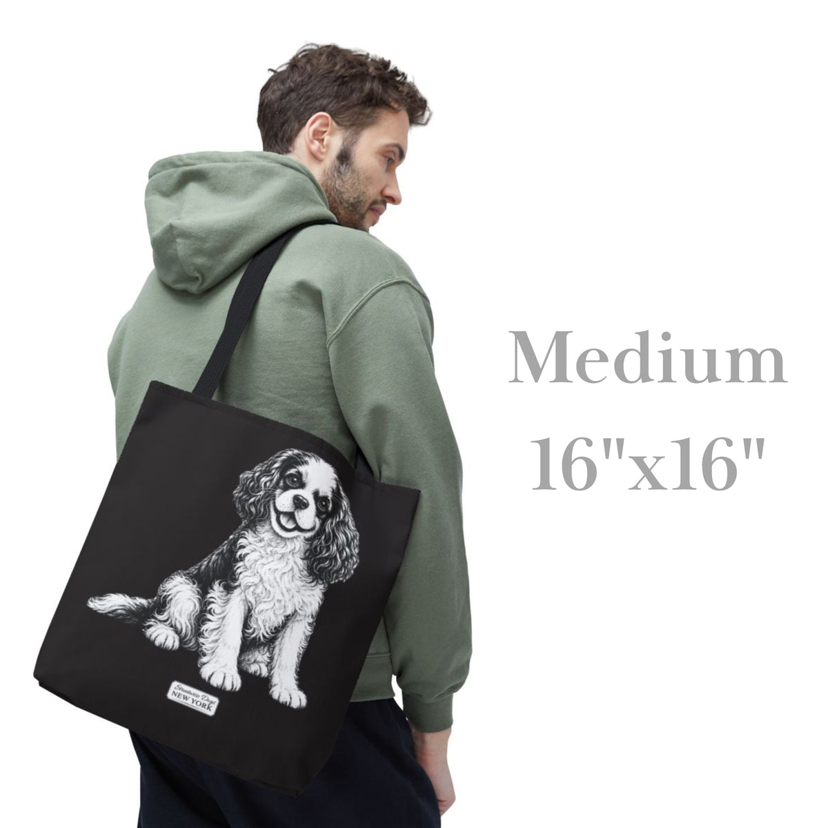 Cavalier King Charles Spaniel, Durable Tote Bag