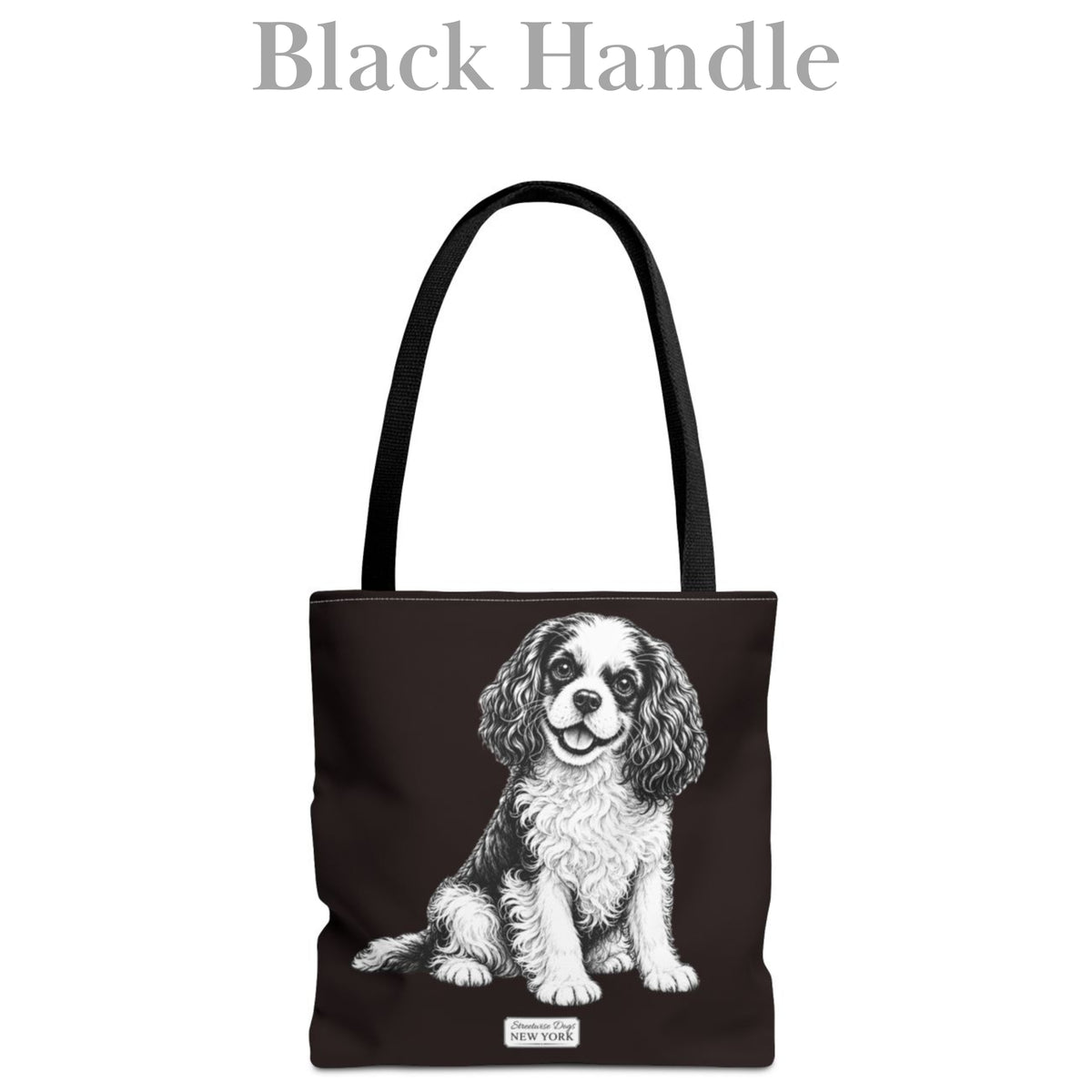 Cavalier King Charles Spaniel, Durable Tote Bag