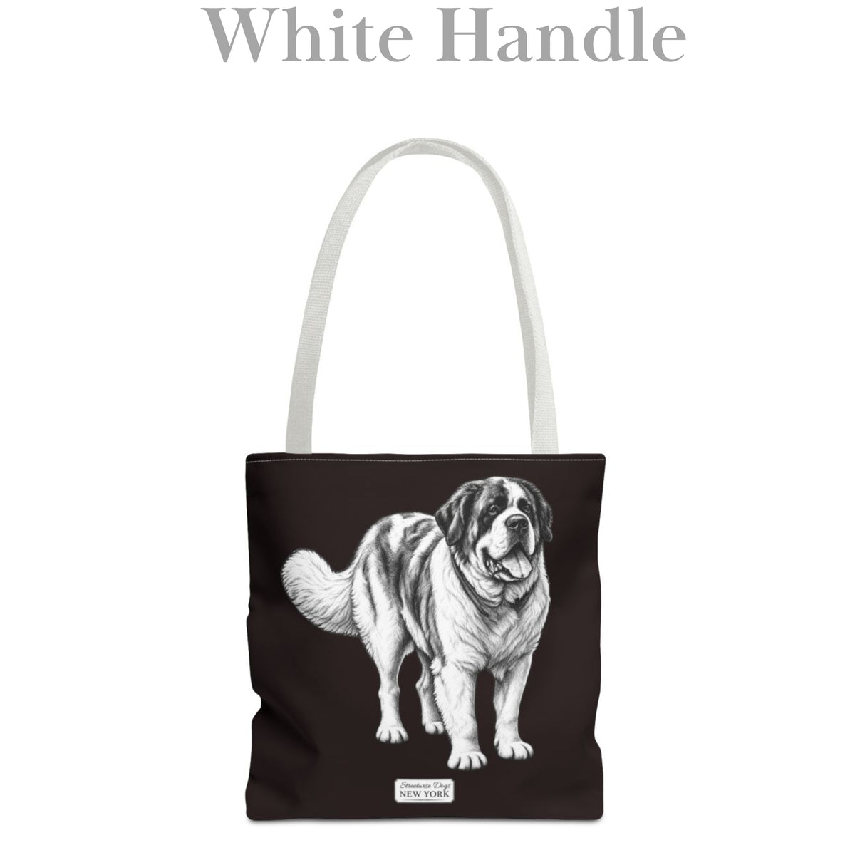 Saint Bernard, Durable Tote Bag