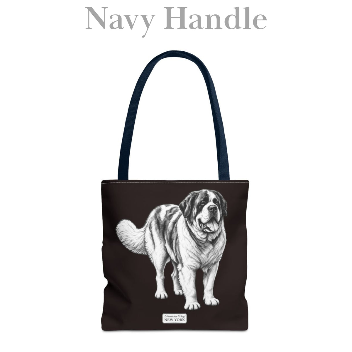Saint Bernard, Durable Tote Bag