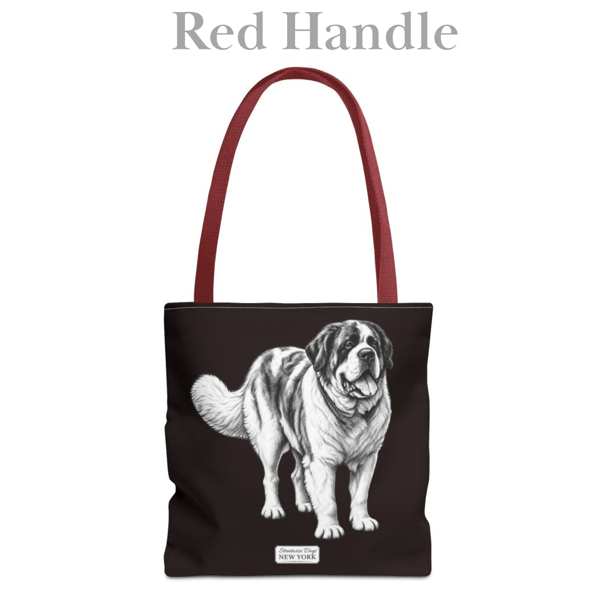 Saint Bernard, Durable Tote Bag