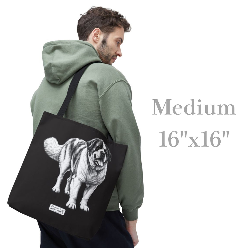 Saint Bernard, Durable Tote Bag