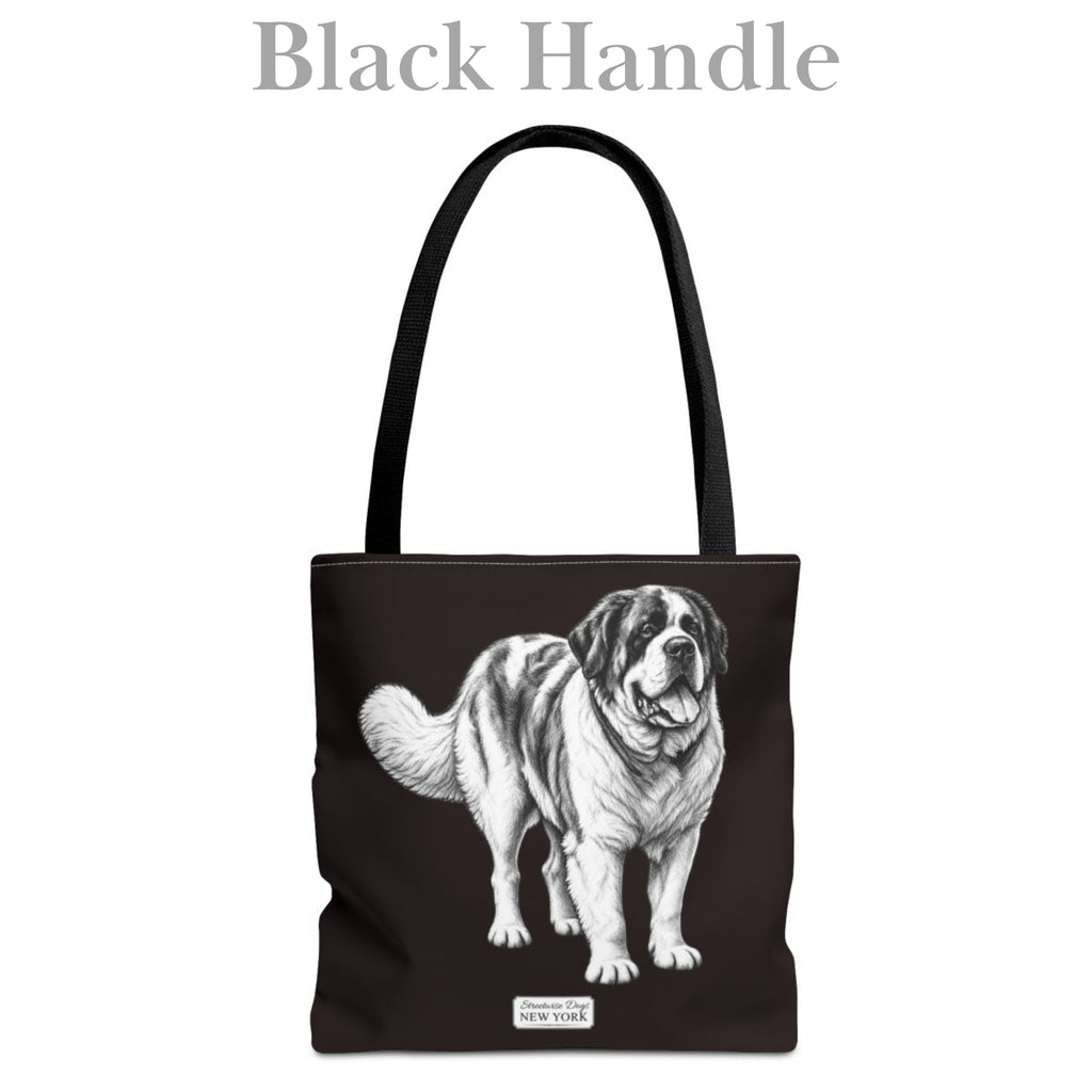 Saint Bernard, Durable Tote Bag