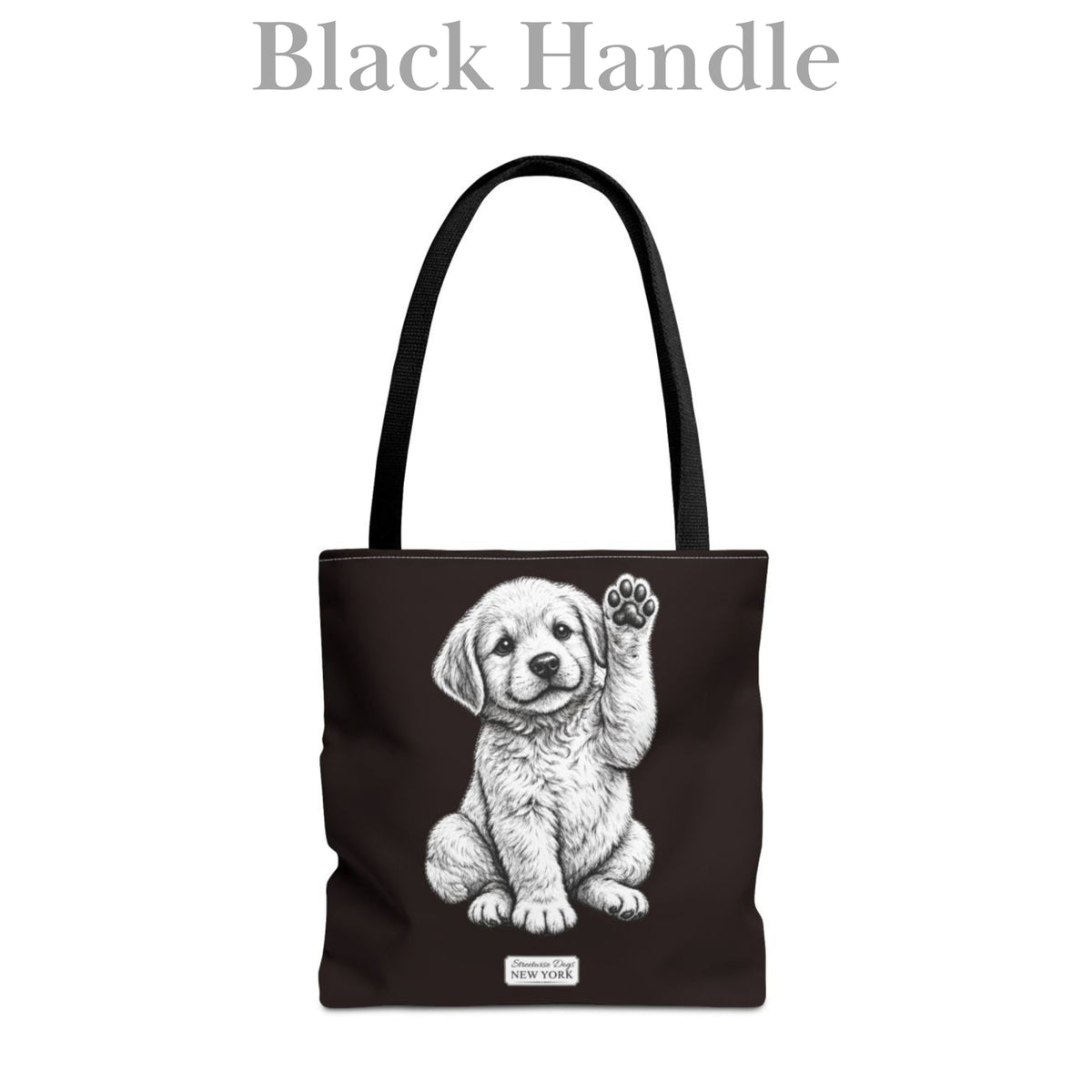 Golden Retriever, Durable Tote Bag