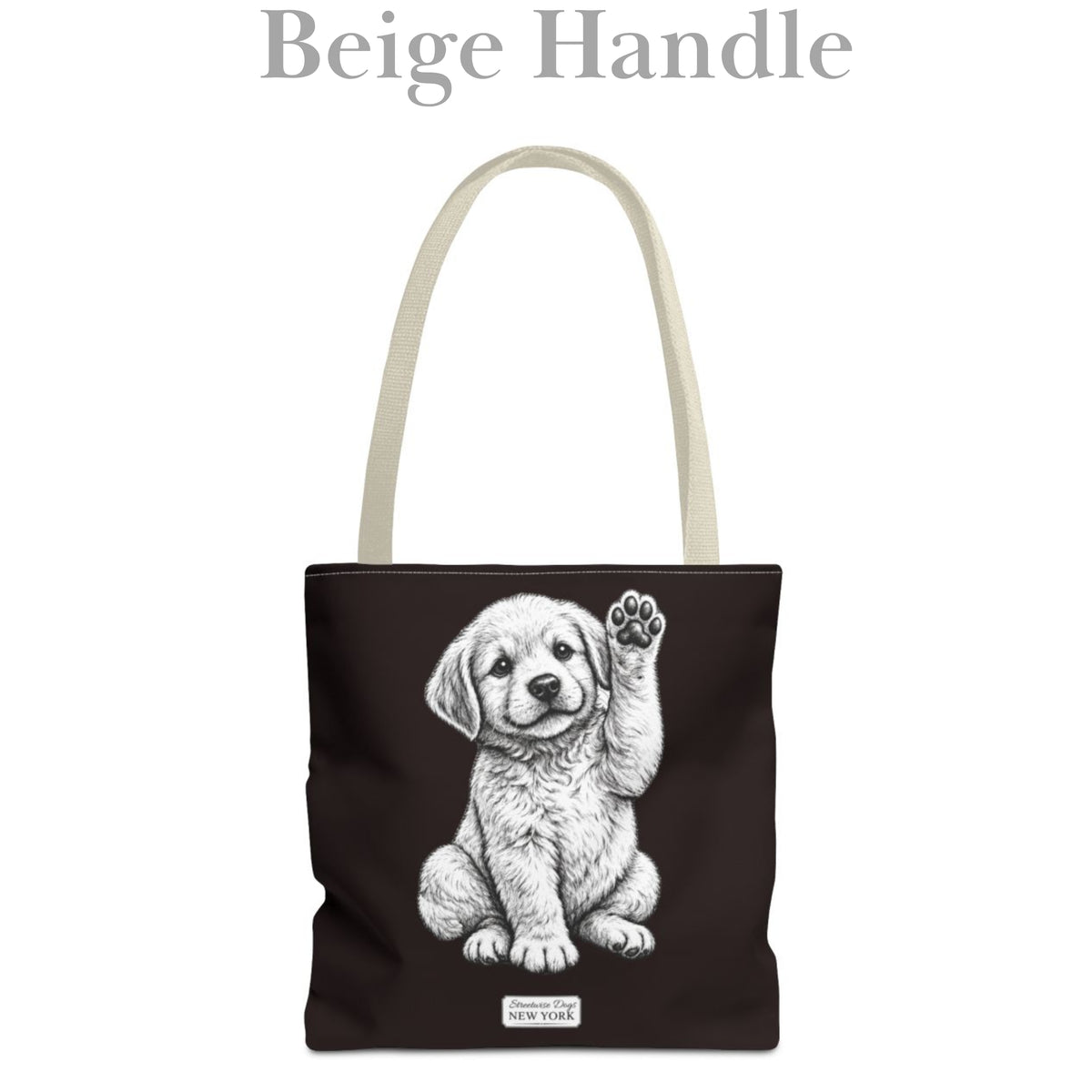 Golden Retriever, Durable Tote Bag