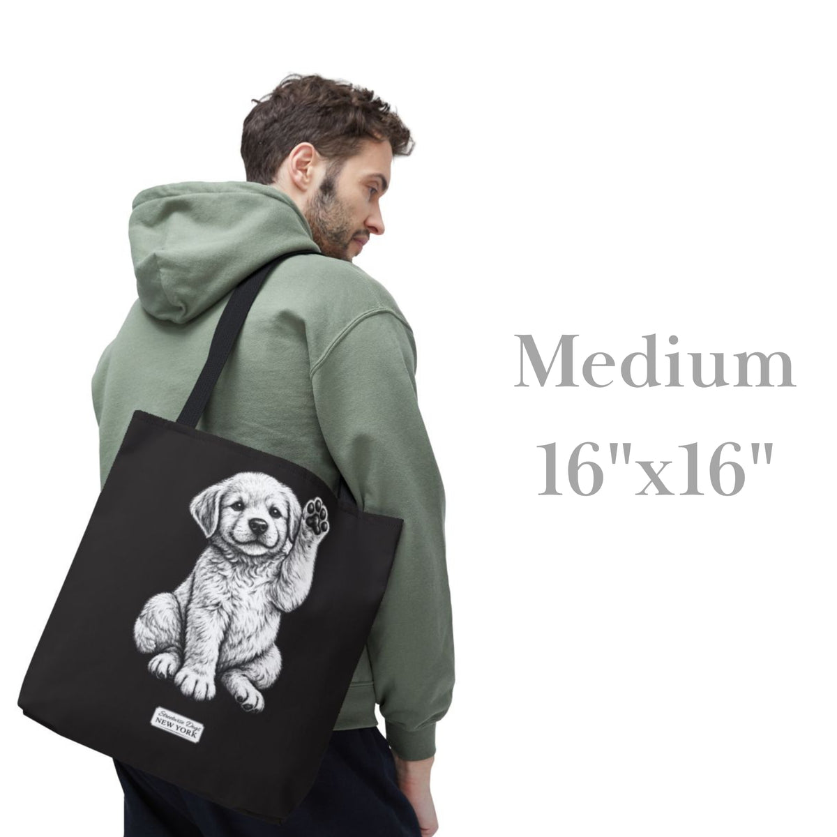 Golden Retriever, Durable Tote Bag