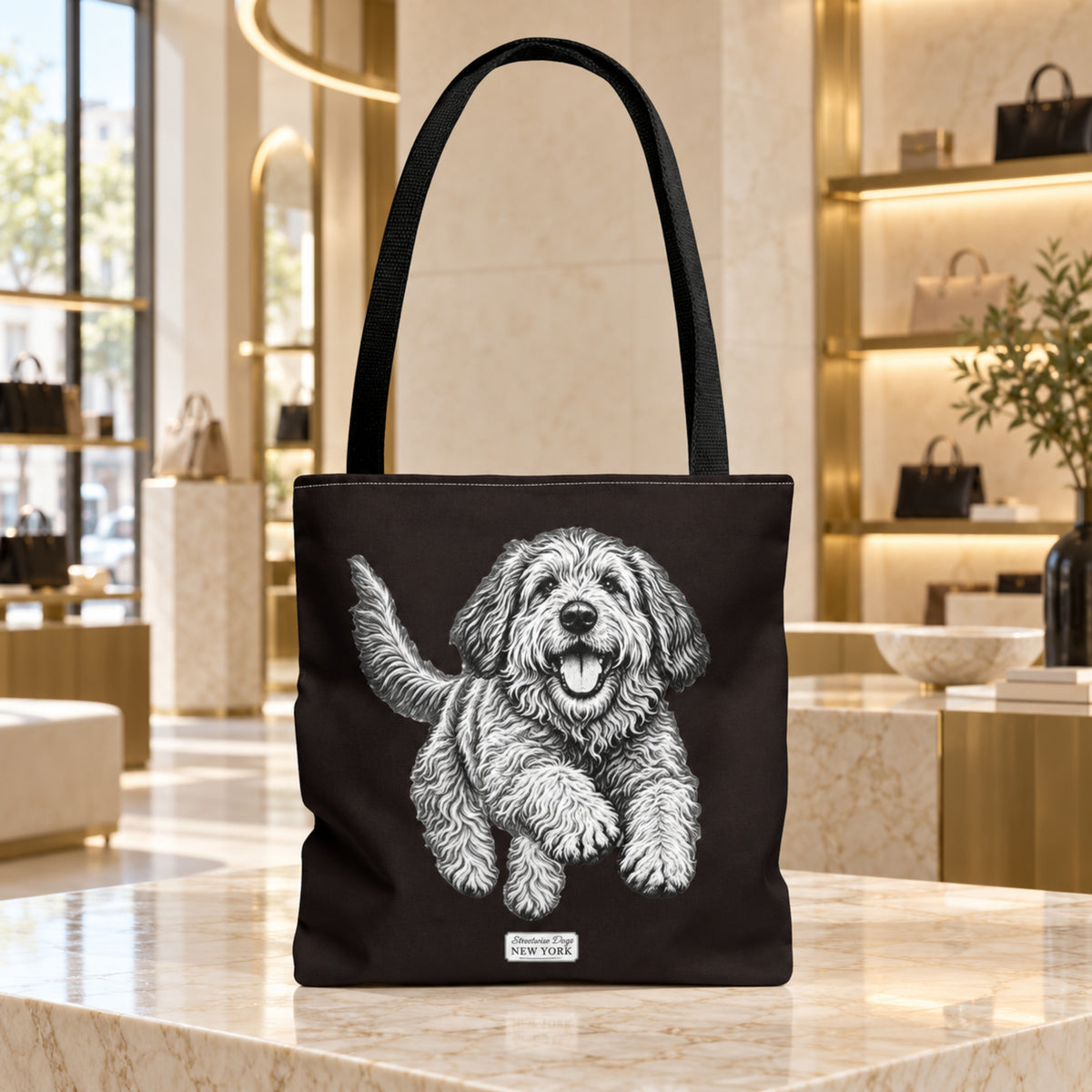 Otterhound, Durable Tote Bag