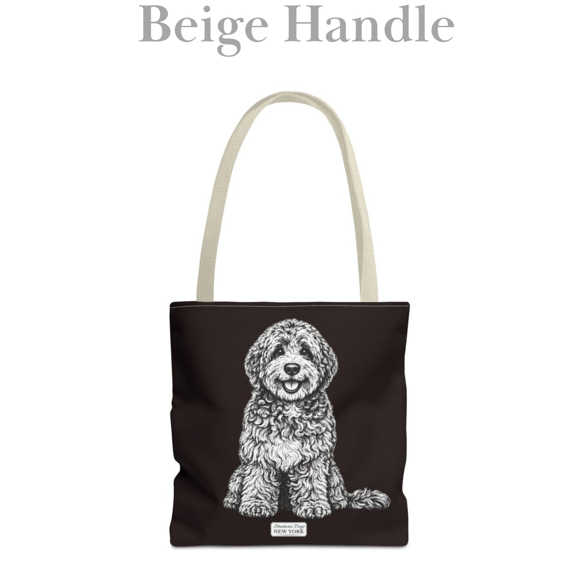 Labradoodle, Durable Tote Bag