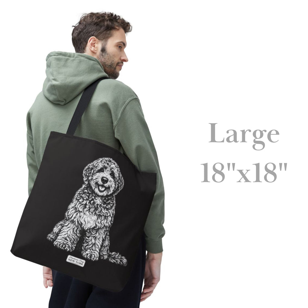 Labradoodle, Durable Tote Bag