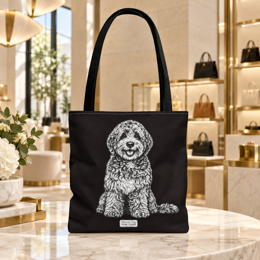 Labradoodle, Durable Tote Bag