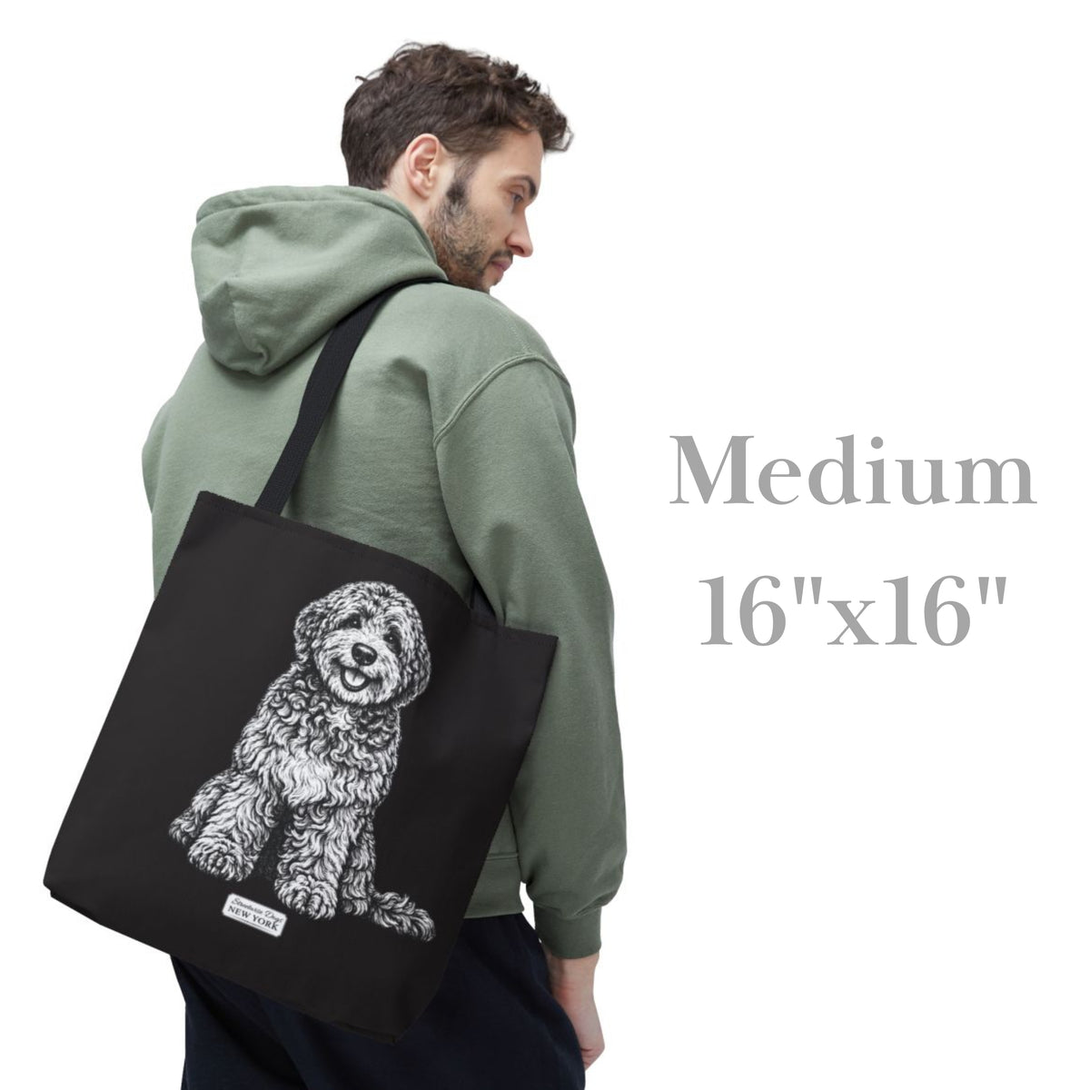 Labradoodle, Durable Tote Bag