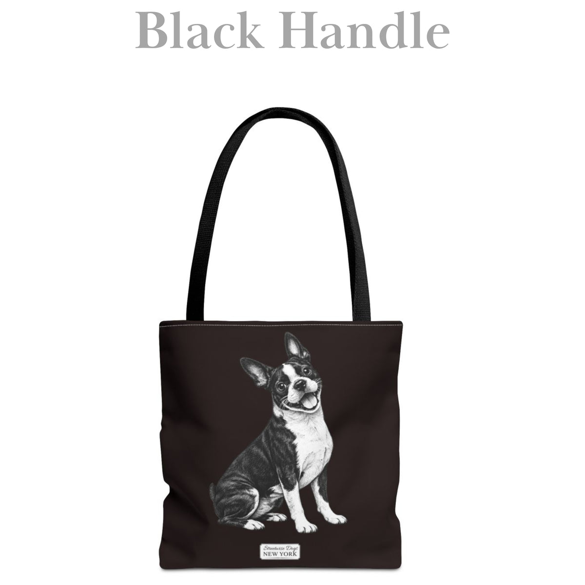 Boston Terrier, Durable Tote Bag