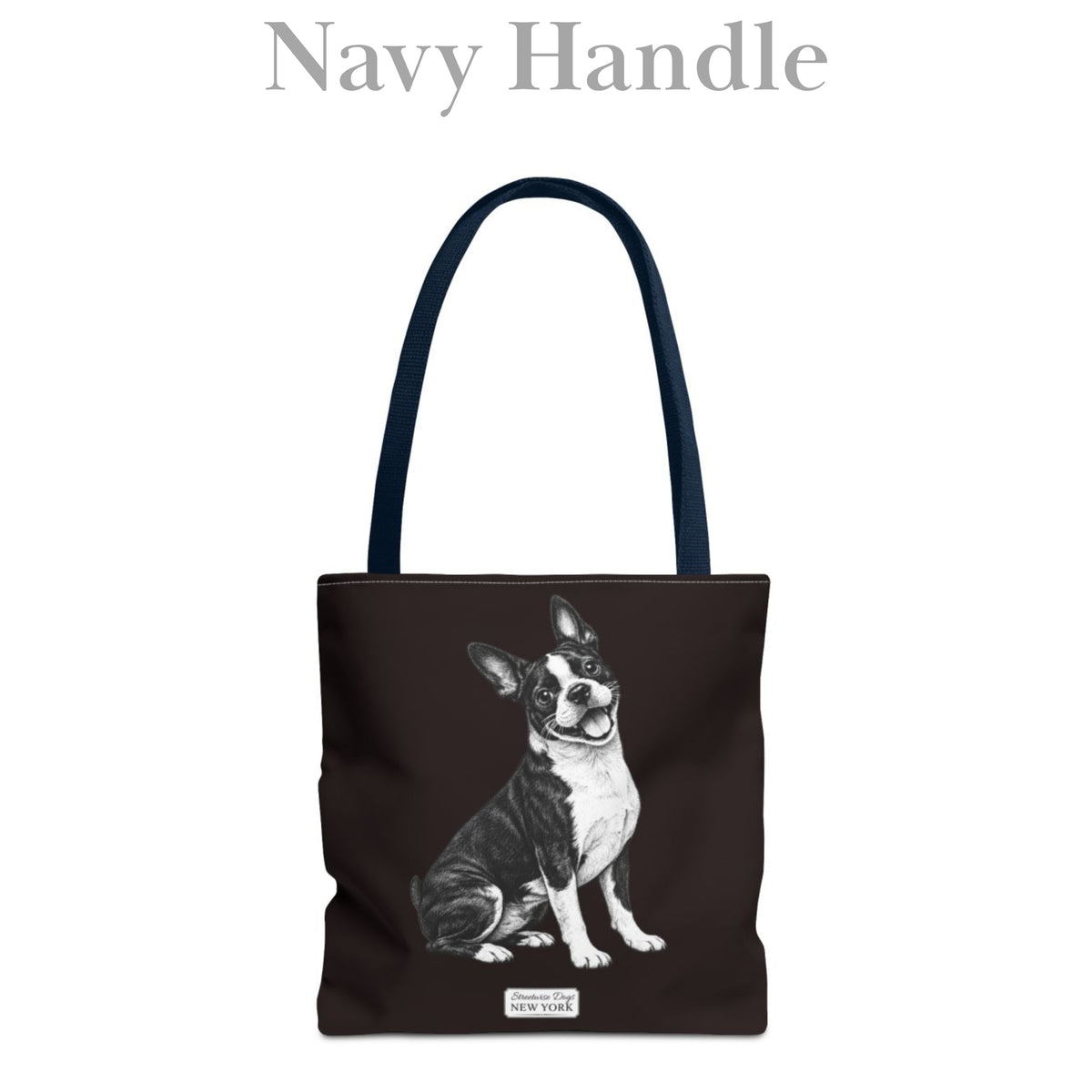 Boston Terrier, Durable Tote Bag