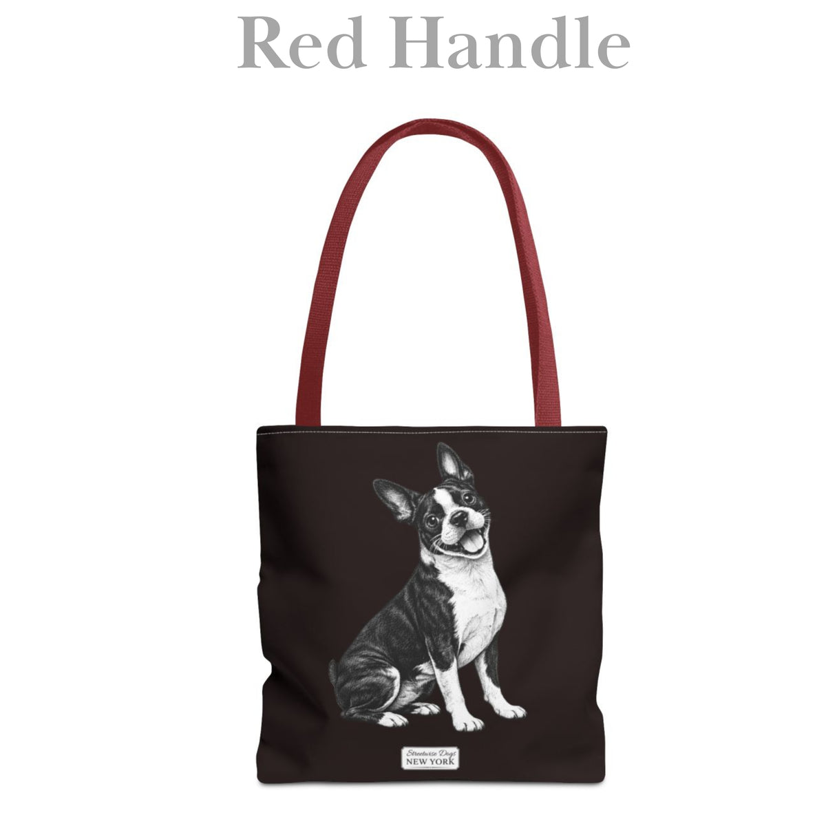 Boston Terrier, Durable Tote Bag