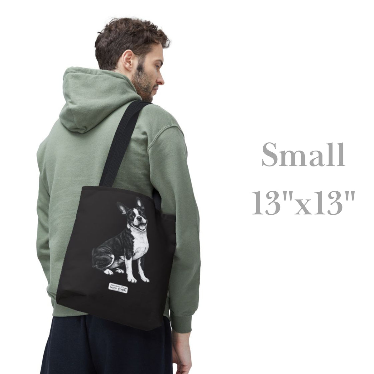 Boston Terrier, Durable Tote Bag