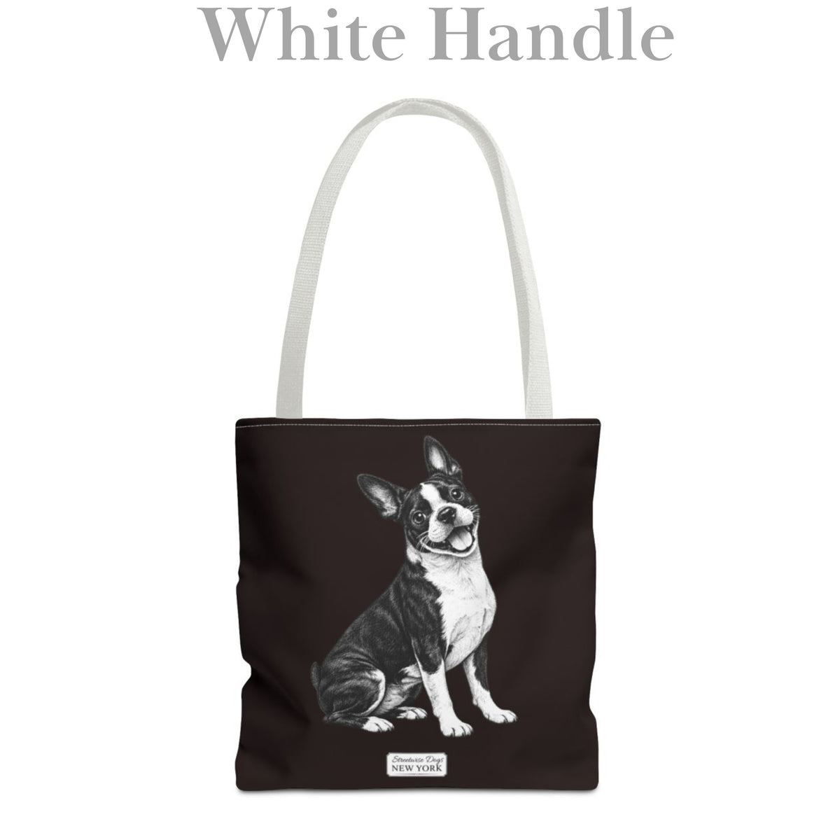 Boston Terrier, Durable Tote Bag