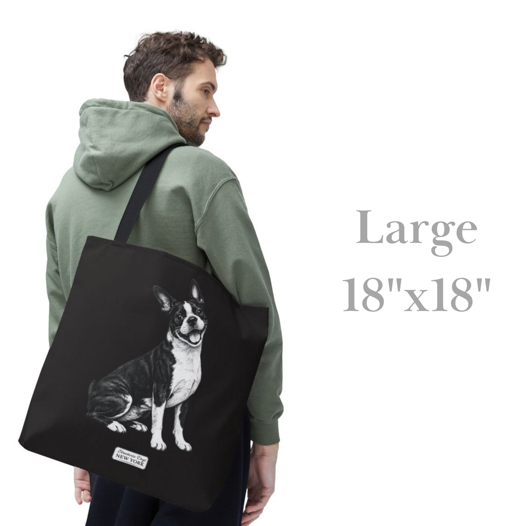 Boston Terrier, Durable Tote Bag