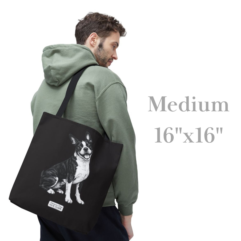 Boston Terrier, Durable Tote Bag