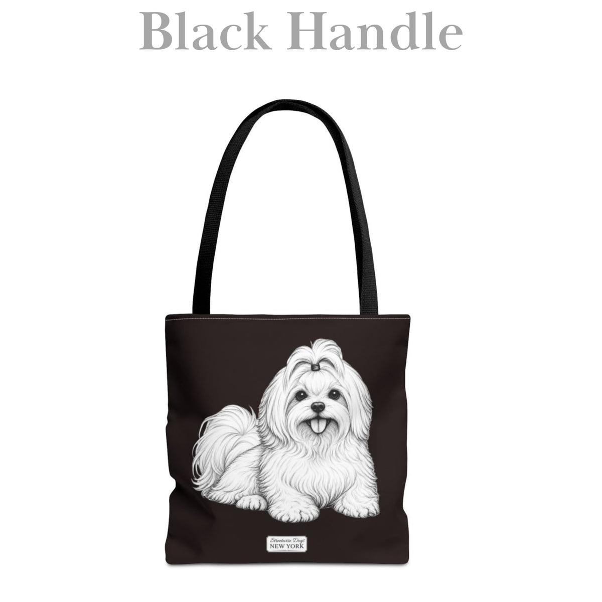 Maltese Terrier, Durable Tote Bag