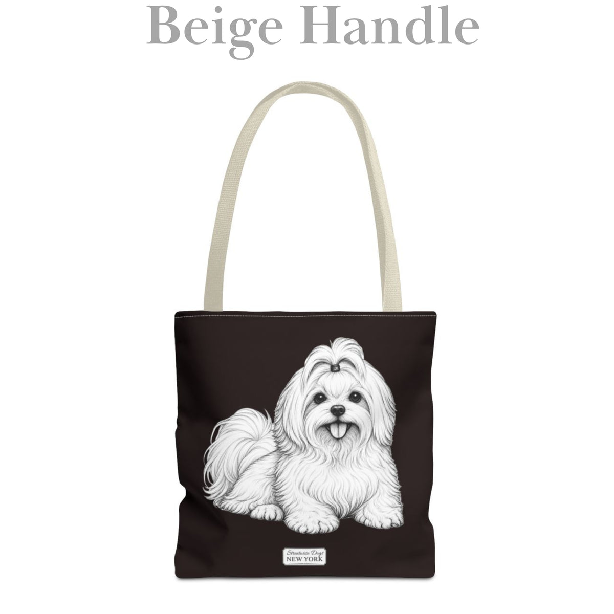 Maltese Terrier, Durable Tote Bag