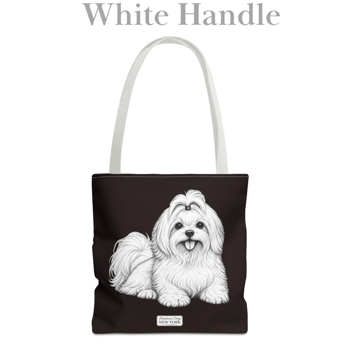 Maltese Terrier, Durable Tote Bag