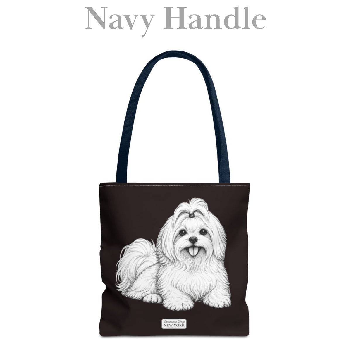 Maltese Terrier, Durable Tote Bag