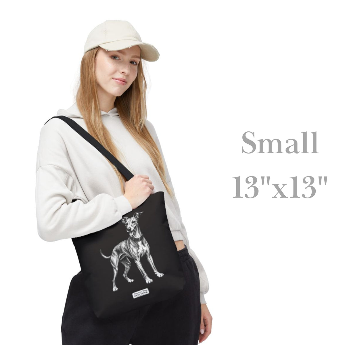Greyhound, Durable Tote Bag