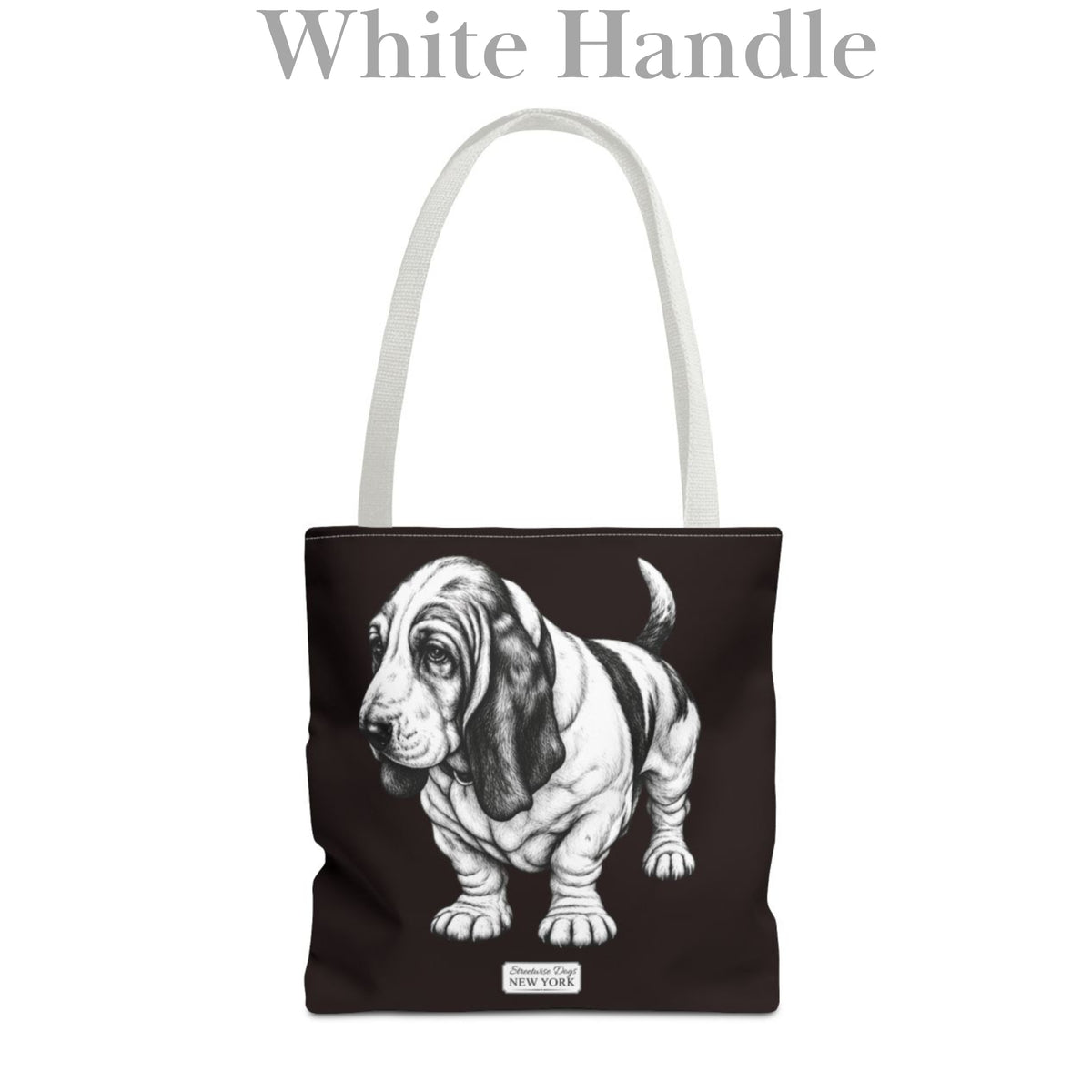 Basset Hound, Durable Tote Bag