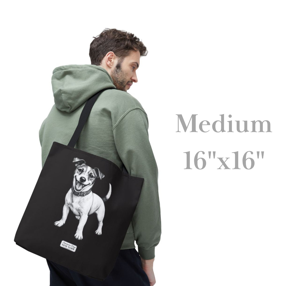 Jack Russell, Durable Tote Bag