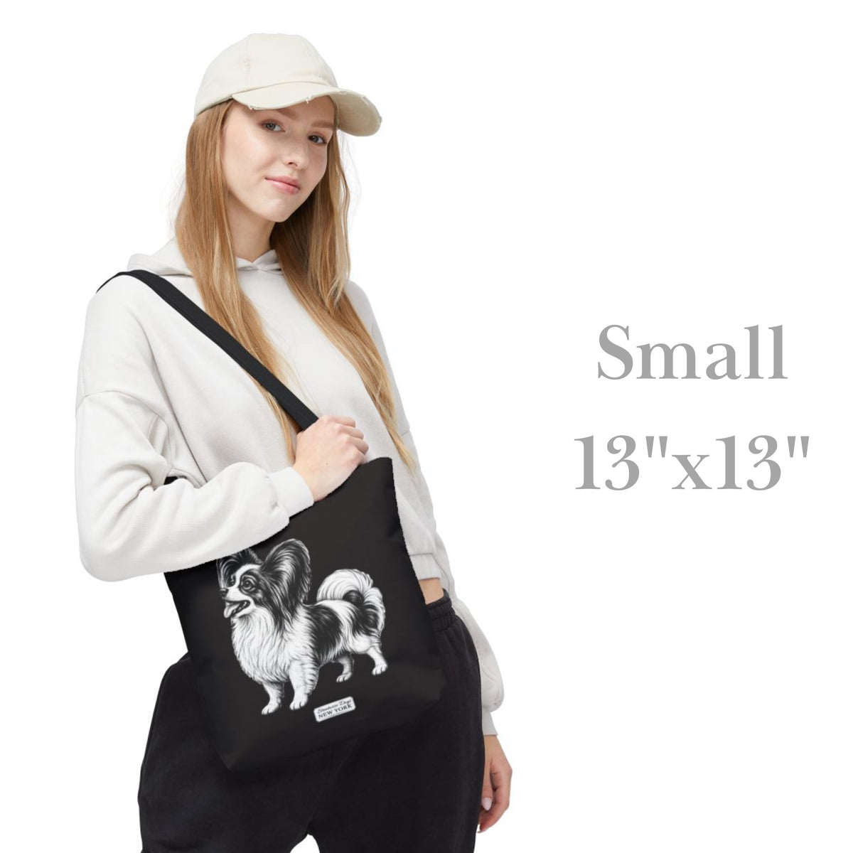 Papillon, Durable Tote Bag