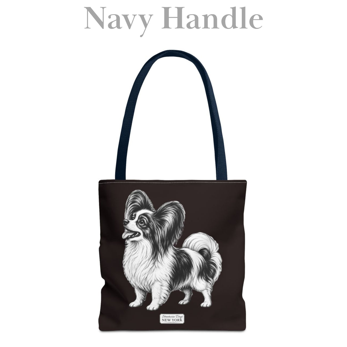 Papillon, Durable Tote Bag