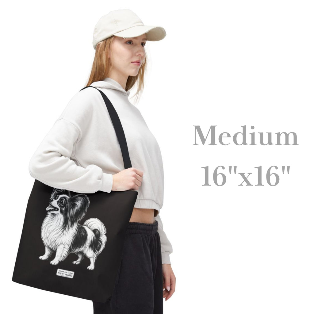Papillon, Durable Tote Bag