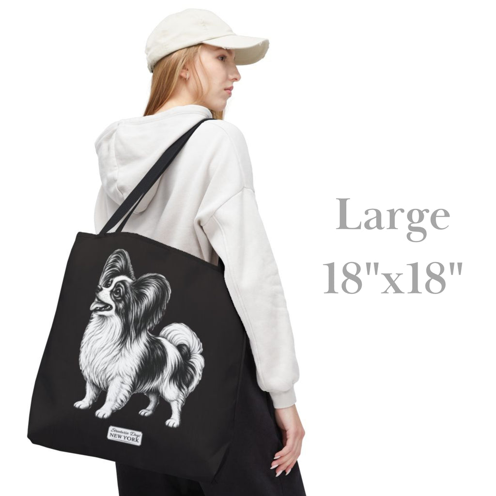 Papillon, Durable Tote Bag