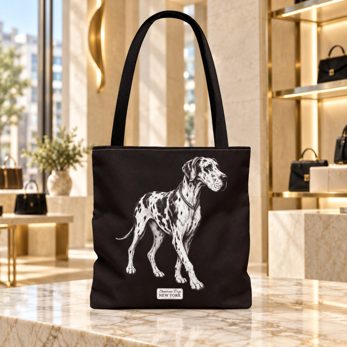 Great Dane, Durable Tote Bag