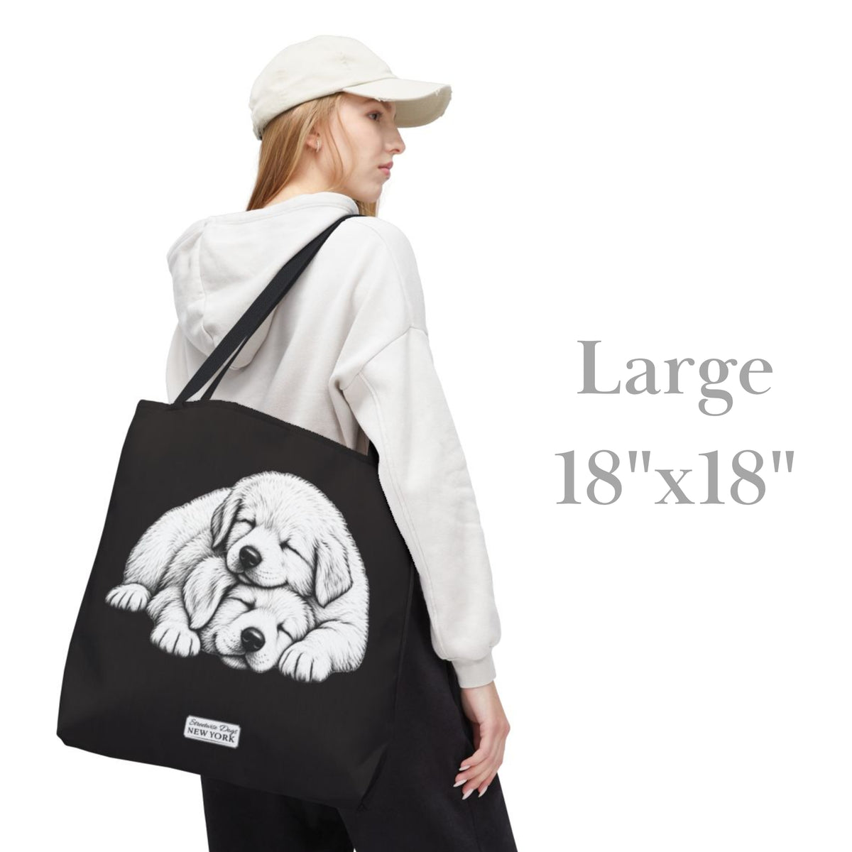 Great Pyrenees Puppies, Durable Tote Bag